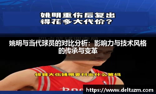 姚明与当代球员的对比分析：影响力与技术风格的传承与变革